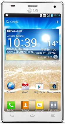 Смартфон LG Optimus 4X HD P880 White - Губкин